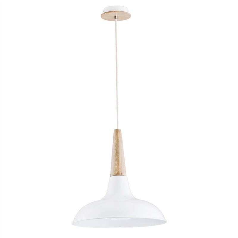 DORO BIAŁA 1xE27 Alfa Lampa Wisząca DORO BIAŁA 1xE27 Alfa Lampa Wisząca