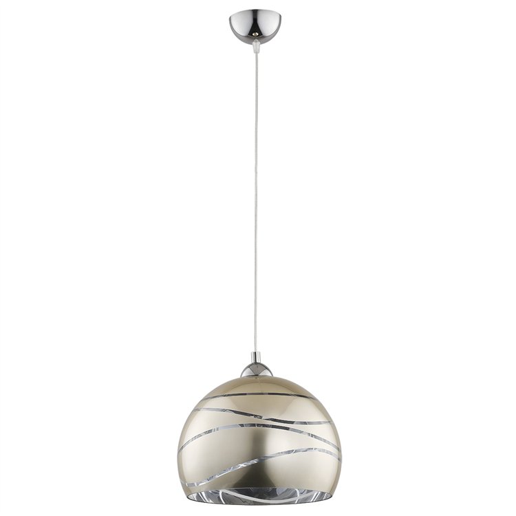 NARVI CHROM 1xE27 Alfa Lampa Wisząca