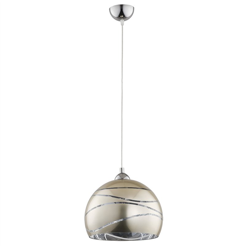 NARVI CHROM 1xE27 Alfa Lampa Wisząca NARVI CHROM 1xE27 Alfa Lampa Wisząca