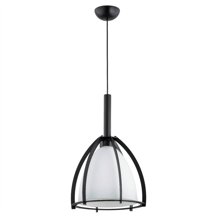 POMA DREWNIANA 1xE27 Alfa Lampa Wisząca