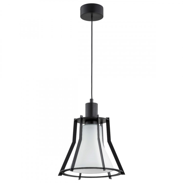 POMAX DREWNIANA 1xE27 Alfa Lampa Wisząca 61364