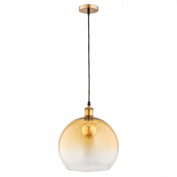 BETA ŻÓŁTA 1xE27 Alfa Lampa Wisząca 61096
