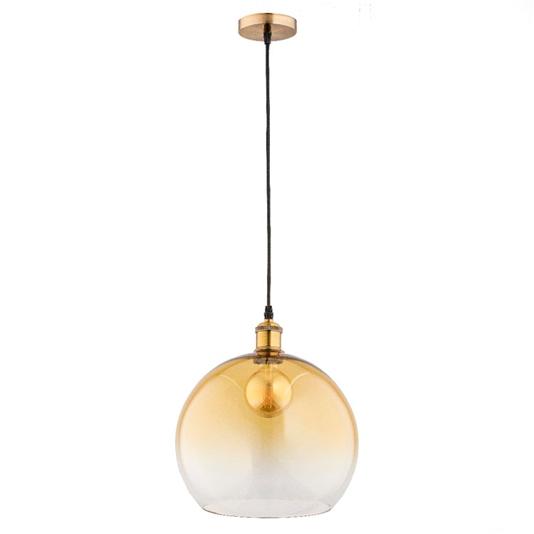 BETA ŻÓŁTA 1xE27 Alfa Lampa Wisząca