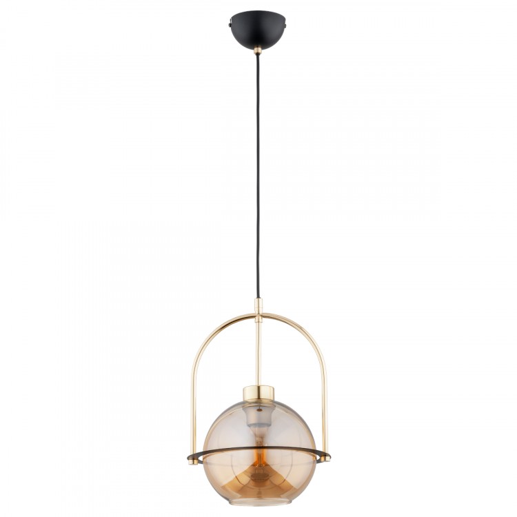 LERIA ZŁOTA 1xE27 Alfa Lampa Wisząca 61285