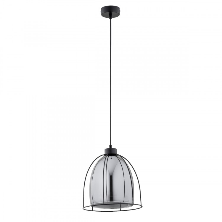 MARX CZARNA 1xE27 Alfa Lampa Wisząca 61242