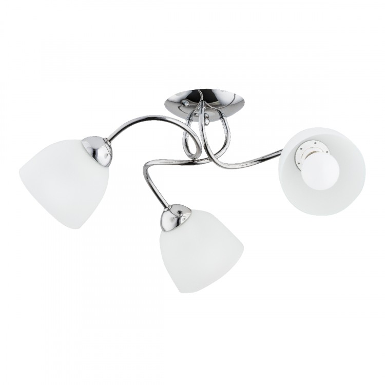 SILIA CHROM 3xE27 Alfa Lampa Sufitowa 27503