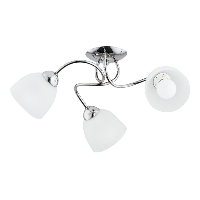 SILIA CHROM 3xE27 Alfa Lampa Sufitowa SILIA CHROM 3xE27 Alfa Lampa Sufitowa
