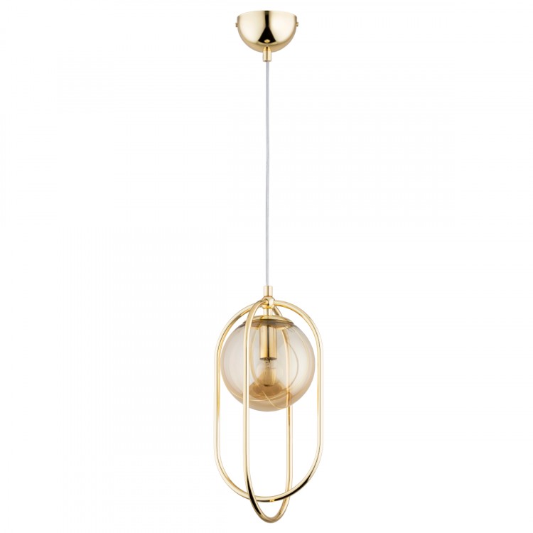 BINAR TOP ZŁOTA 1xE14 Alfa Lampa Wisząca 61254
