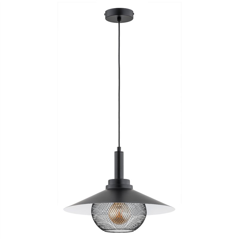 BOLERO MIX CZARNA 1xE27 Alfa Lampa Wisząca BOLERO MIX CZARNA 1xE27 Alfa Lampa Wisząca
