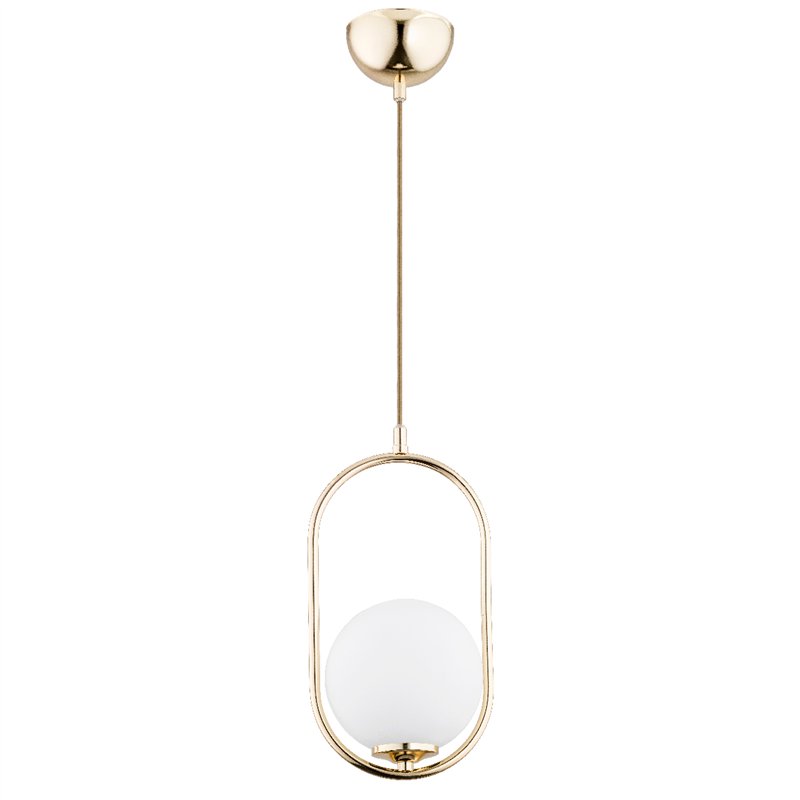 NOVAL M ZŁOTA 1xE14 Alfa Lampa Wisząca NOVAL M ZŁOTA 1xE14 Alfa Lampa Wisząca