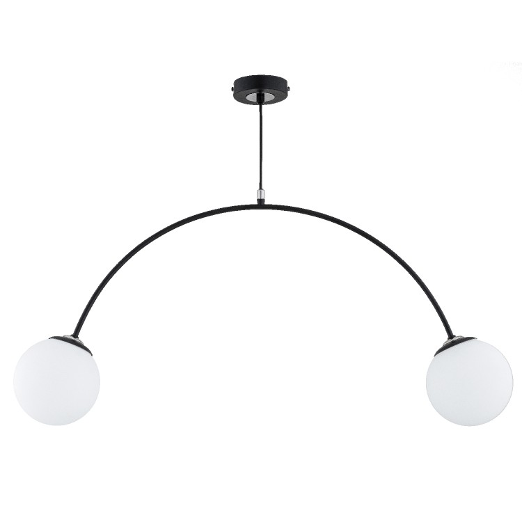 BEND CZARNA & BIAŁA 2xE14 Alfa Lampa Sufitowa 62497