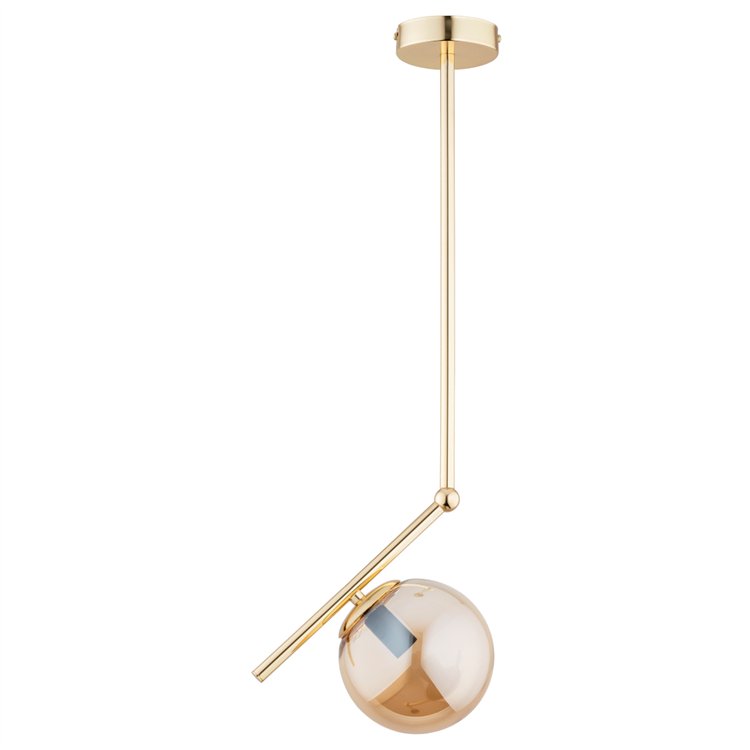 LIBERTY ZŁOTA 1xE14 Alfa Lampa Sufitowa