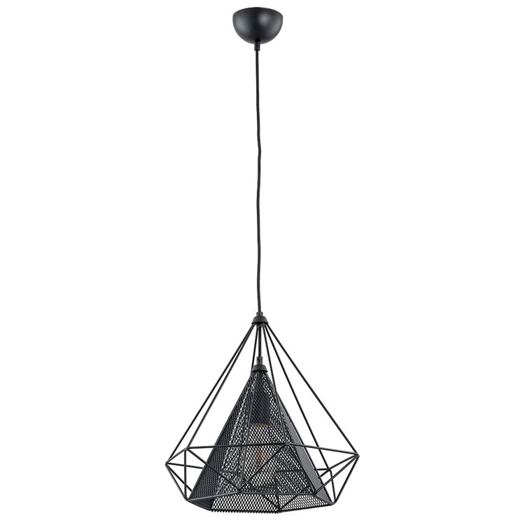 NET CZARNA 1xE27 Alfa Lampa Wisząca