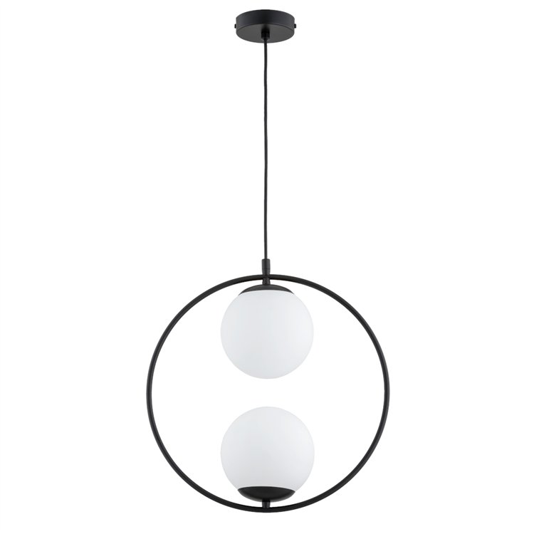 ADINO CZARNA 2xE14 Alfa Lampa Wisząca