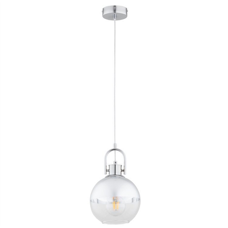 DEROL CHROM 1xE27 Alfa Lampa Wisząca