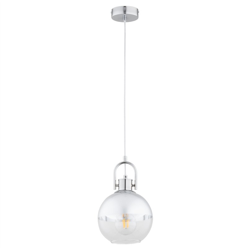 DEROL CHROM 1xE27 Alfa Lampa Wisząca DEROL CHROM 1xE27 Alfa Lampa Wisząca