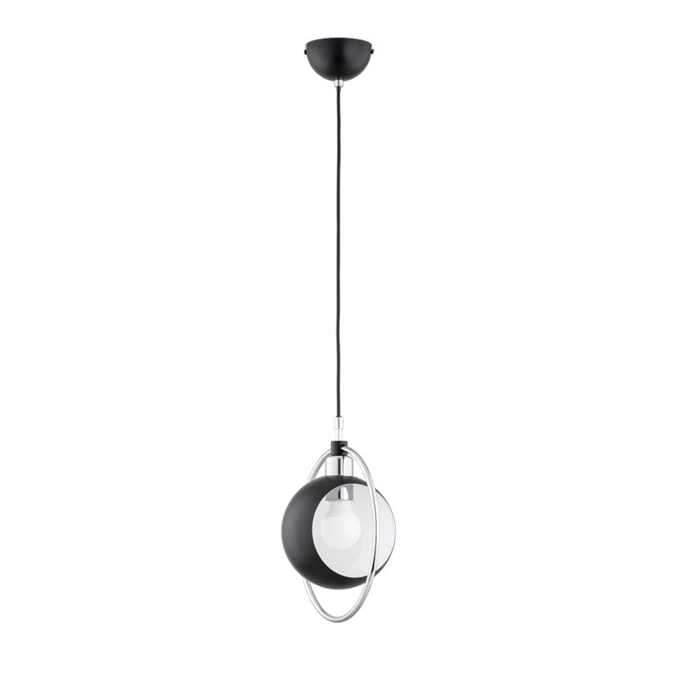 OLIMPIA CZARNA 1xE27 Alfa Lampa Wisząca
