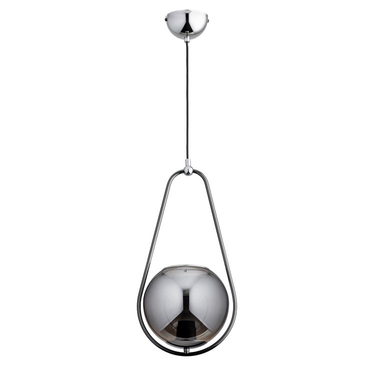 ELIPSA CHROM 1xE27 Alfa Lampa Wisząca