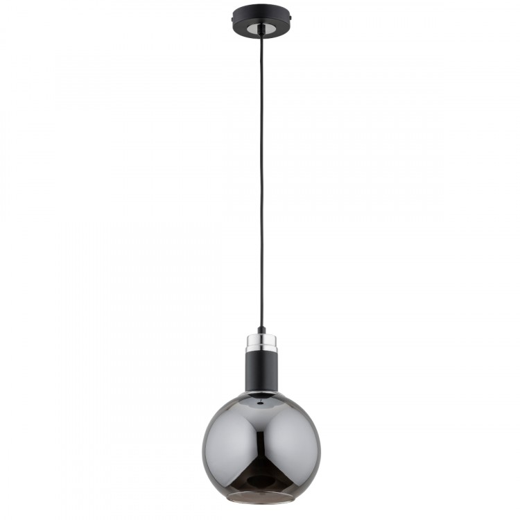 ADEL CZARNA 1xE27 Alfa Lampa Wisząca 61272