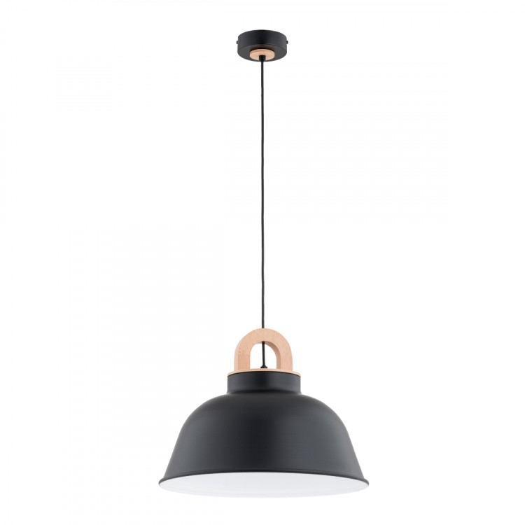 VAYPER DUO CZARNA 1xE27 Alfa Lampa Wisząca 61344