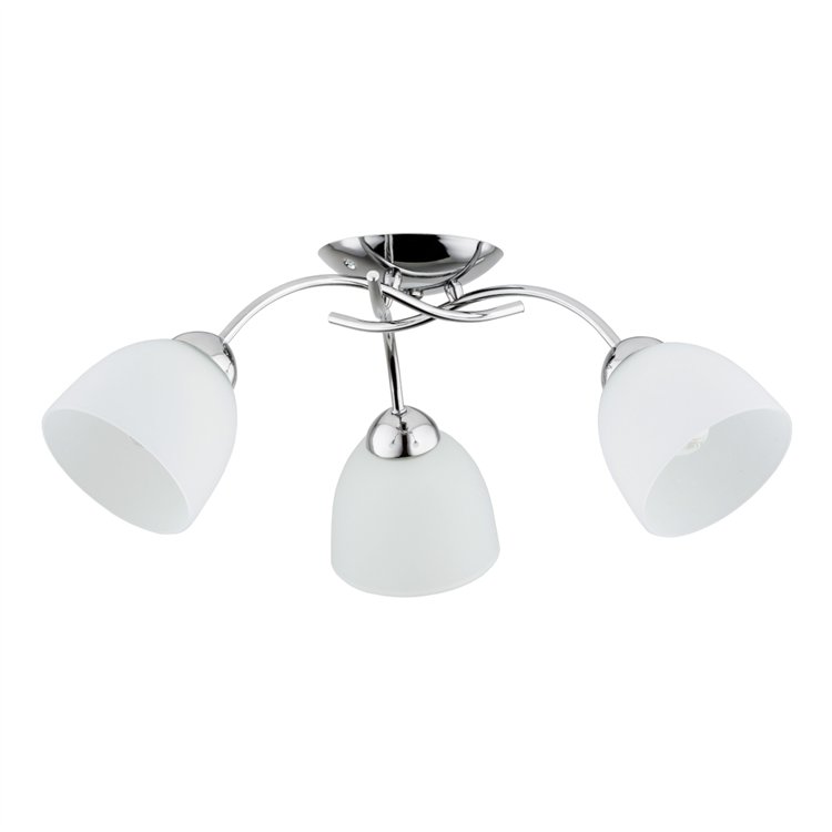 AVILA CHROM 3xE27 Alfa Lampa Sufitowa