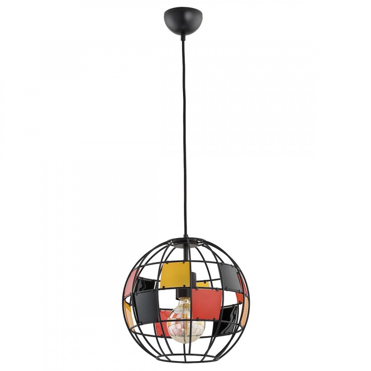 BASKET CZARNA 1xE27 Alfa Lampa Wisząca 60359