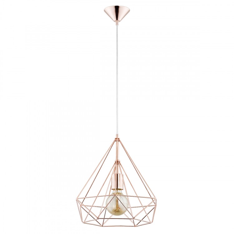 BASKET II MIEDZIANA 1xE27 Alfa Lampa Wisząca 60361