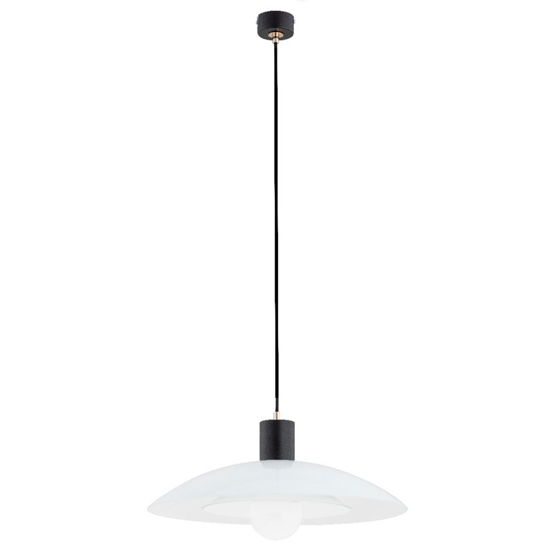 CHERI CZARNO-BIAŁA 1xE27 Alfa Lampa Wisząca CHERI CZARNO-BIAŁA 1xE27 Alfa Lampa Wisząca