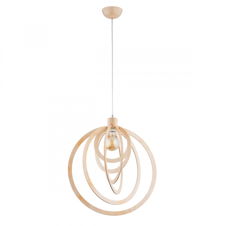 MONADA DREWNIANA 1xE27 Alfa Lampa Wisząca 61293