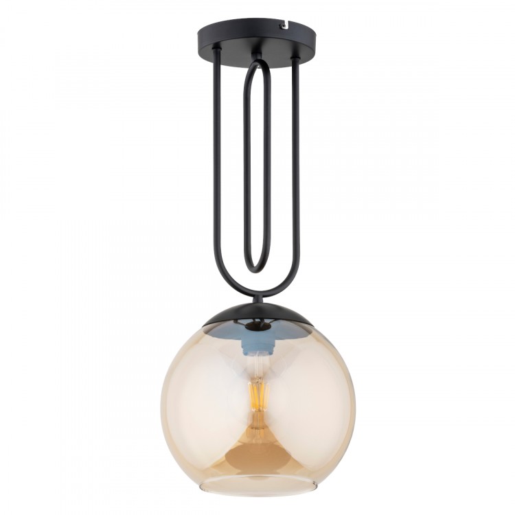 RITA BURSZTYNOWA 1xE27 Alfa Lampa Sufitowa 61194