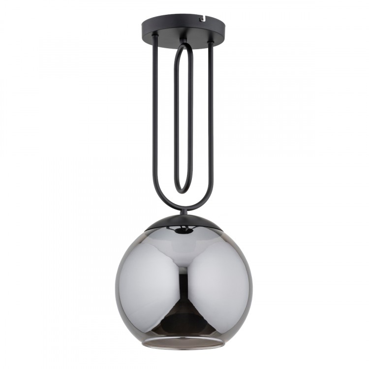RITA CZARNA 1xE27 Alfa Lampa Sufitowa 61193