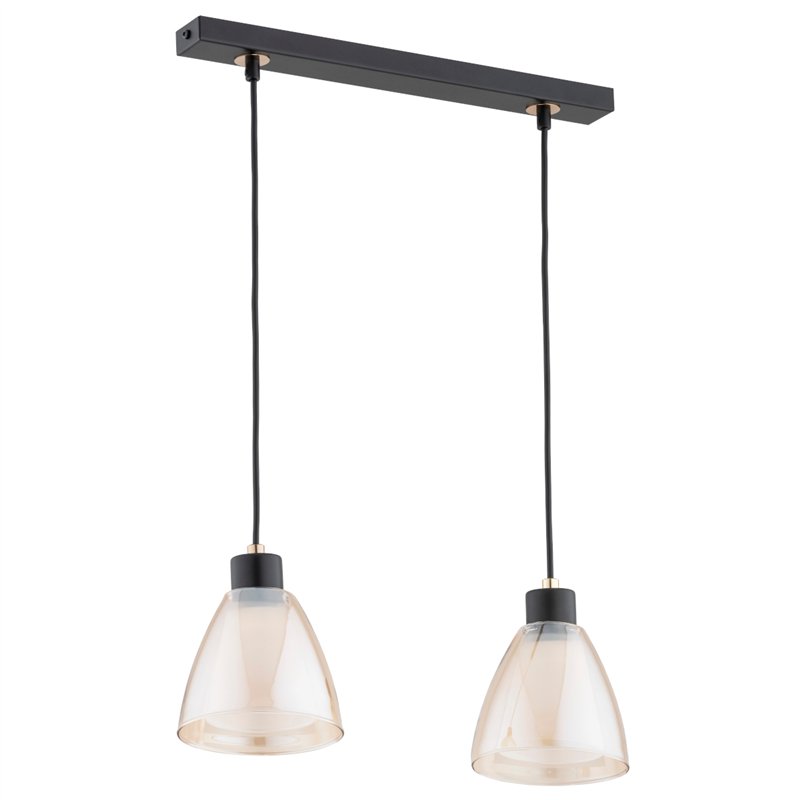 ANION CZARNA 2xE27 Alfa Lampa Wisząca ANION CZARNA 2xE27 Alfa Lampa Wisząca