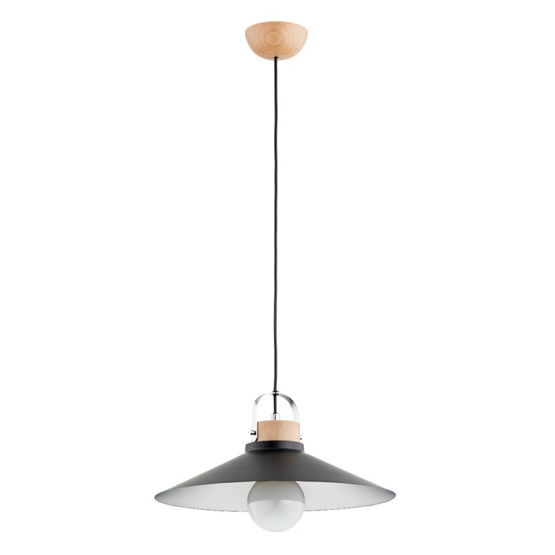 MILANO DREWNIANA 1xE27 Alfa Lampa Wisząca MILANO DREWNIANA 1xE27 Alfa Lampa Wisząca