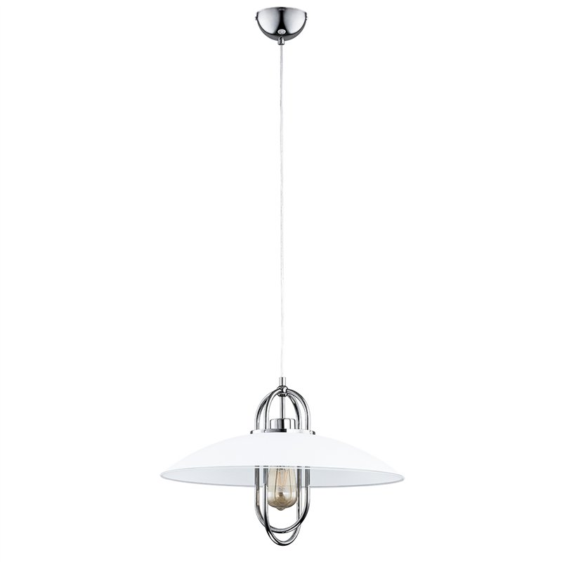 SALIX CHROM 1xE27 Alfa Lampa Wisząca SALIX CHROM 1xE27 Alfa Lampa Wisząca