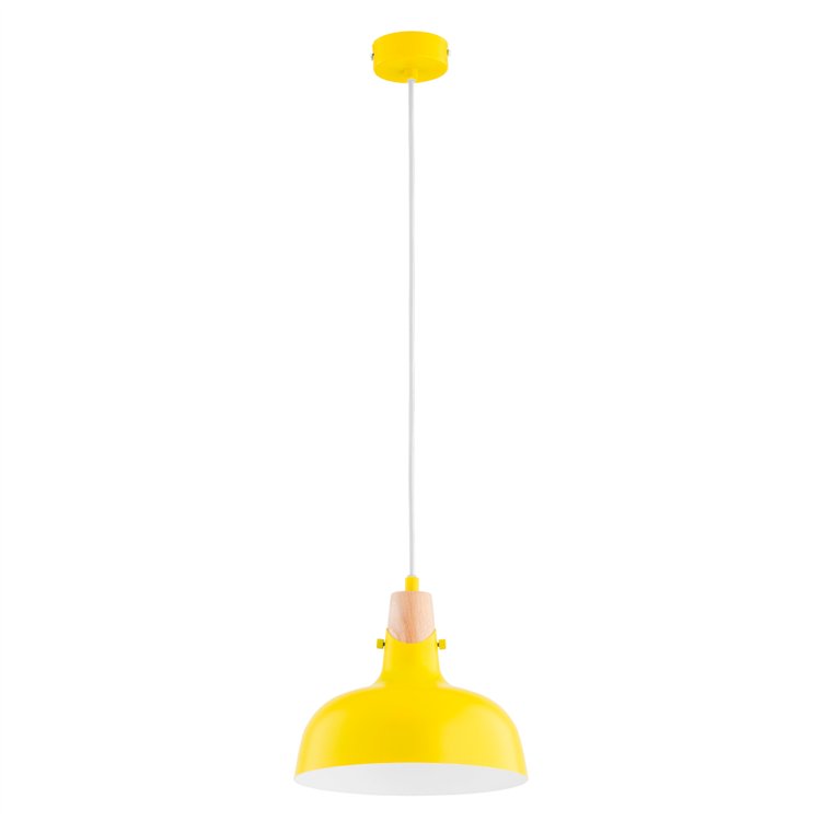 SOLO GEM ŻÓŁTA 1xE27 Alfa Lampa Wisząca
