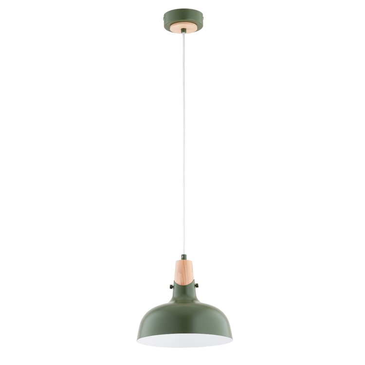 SOLO ZIELONA 1xE27 Alfa Lampa Wisząca