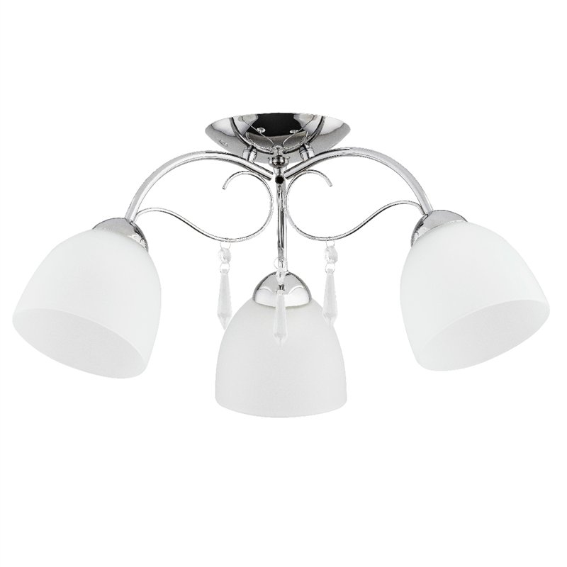 NATA CHROM 3xE27 Alfa Lampa Sufitowa NATA CHROM 3xE27 Alfa Lampa Sufitowa