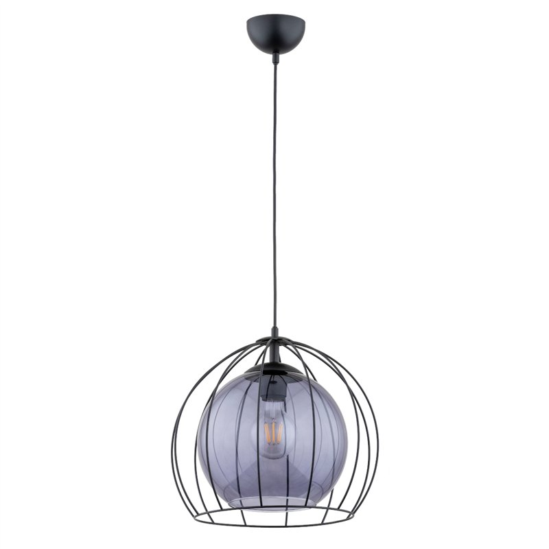 AVANGO CZARNA 1xE27 Alfa Lampa Wisząca AVANGO CZARNA 1xE27 Alfa Lampa Wisząca