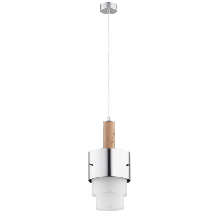 IRDA DREWNIANA 1xE27 Alfa Lampa Wisząca 60967