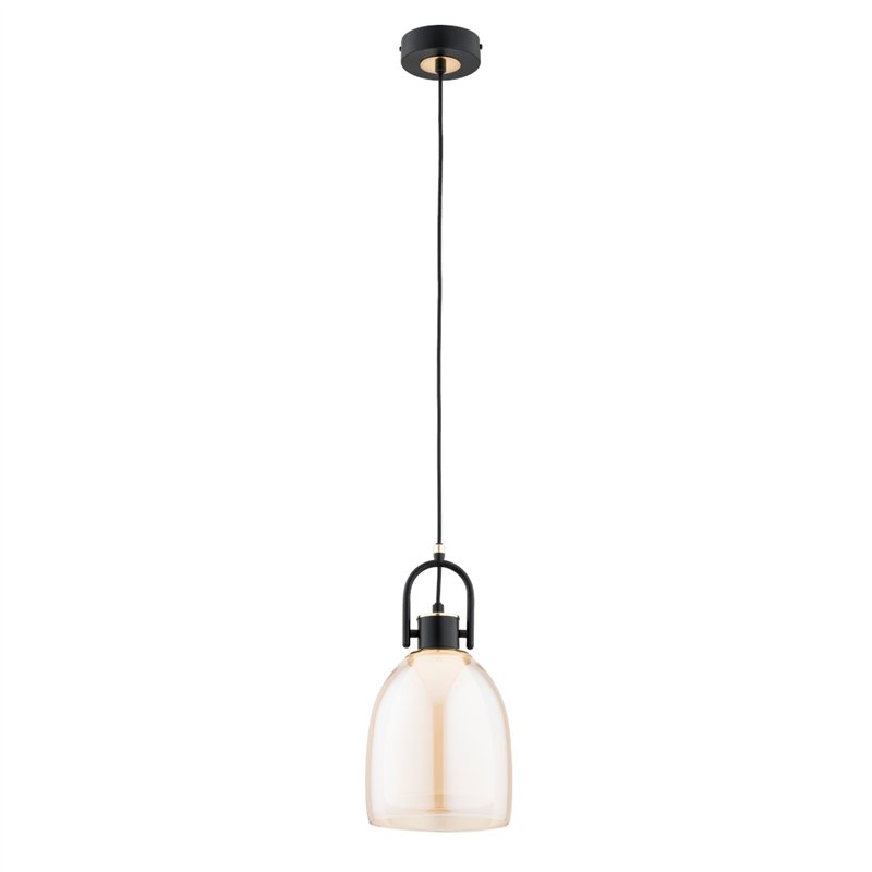 SODA CZARNA & ZŁOTA 1xE27 Alfa Lampa Wisząca SODA CZARNA & ZŁOTA 1xE27 Alfa Lampa Wisząca