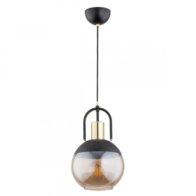 CELTA ZŁOTA 1xE27 Alfa Lampa Wisząca 60957