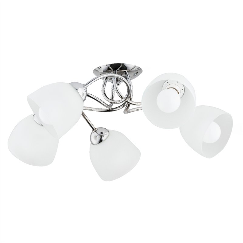 SILIA CHROM 5xE27 Alfa Lampa Sufitowa SILIA CHROM 5xE27 Alfa Lampa Sufitowa