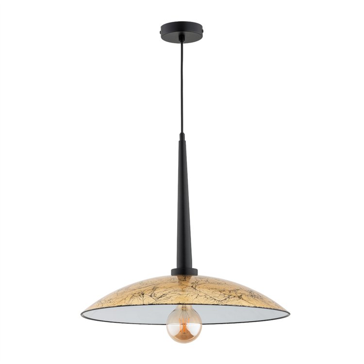 DEMI CZARNA 1xE27 Alfa Lampa Wisząca