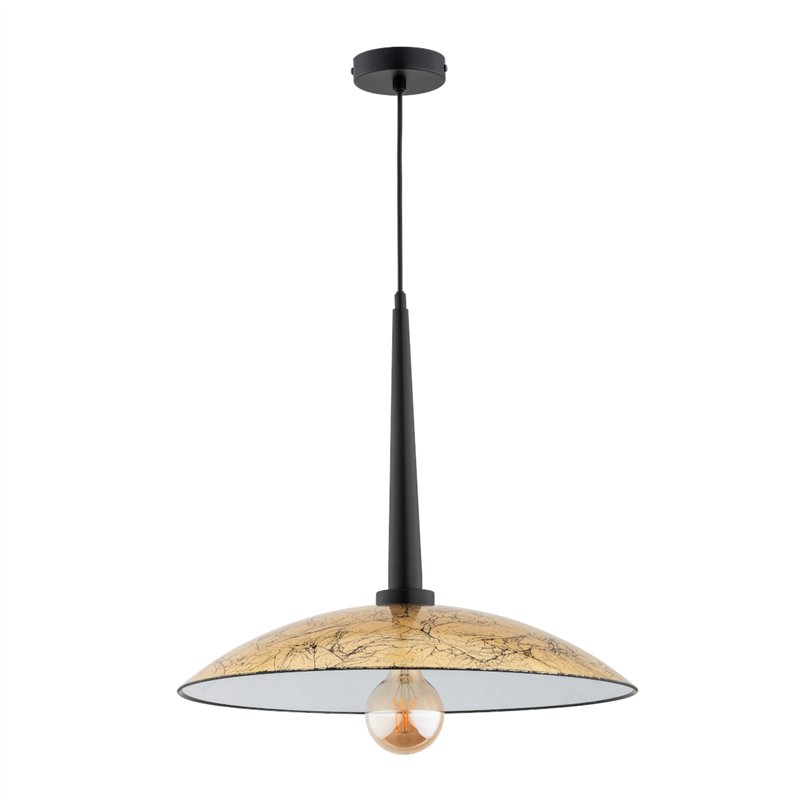 DEMI CZARNA 1xE27 Alfa Lampa Wisząca DEMI CZARNA 1xE27 Alfa Lampa Wisząca