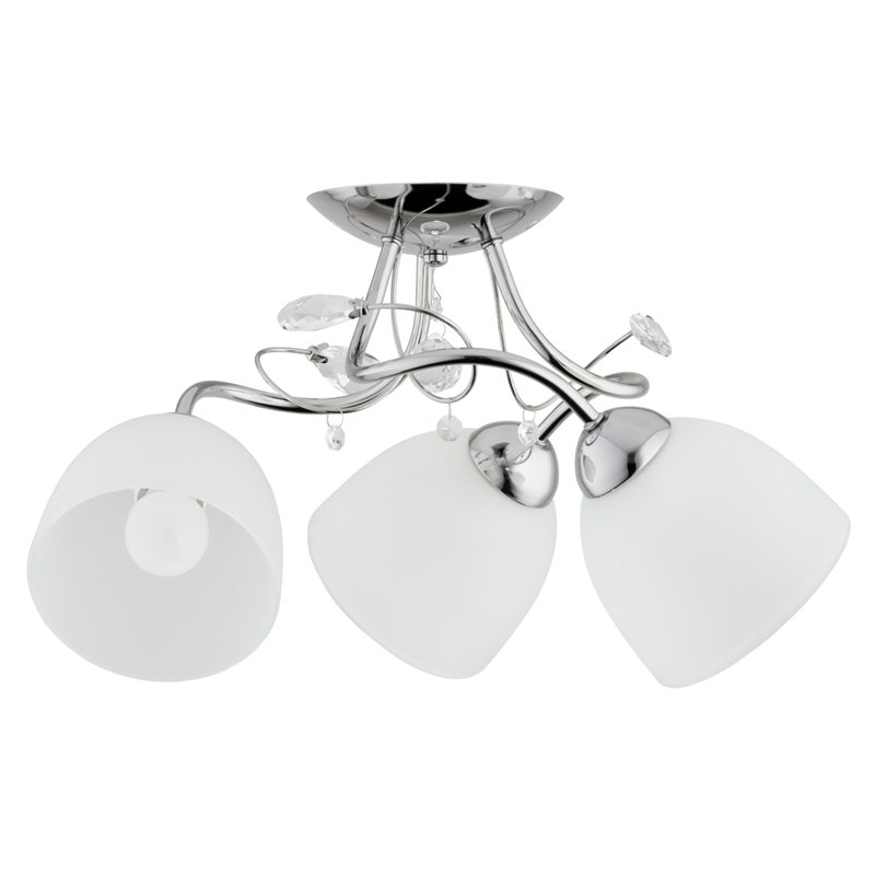LIVIA PRO BIS CHROM 3xE27 Alfa Lampa Sufitowa LIVIA PRO BIS CHROM 3xE27 Alfa Lampa Sufitowa