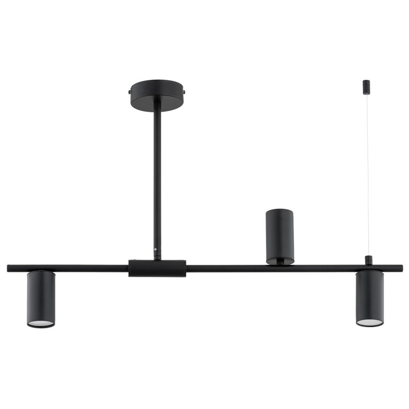 URANOS CZARNA 3xGU10 Alfa Lampa Sufitowa URANOS CZARNA 3xGU10 Alfa Lampa Sufitowa
