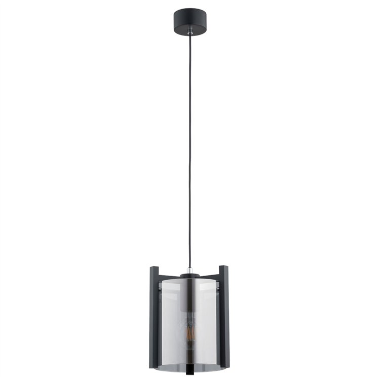 LOZANA DREWNIANA 1xE27 Alfa Lampa Wisząca