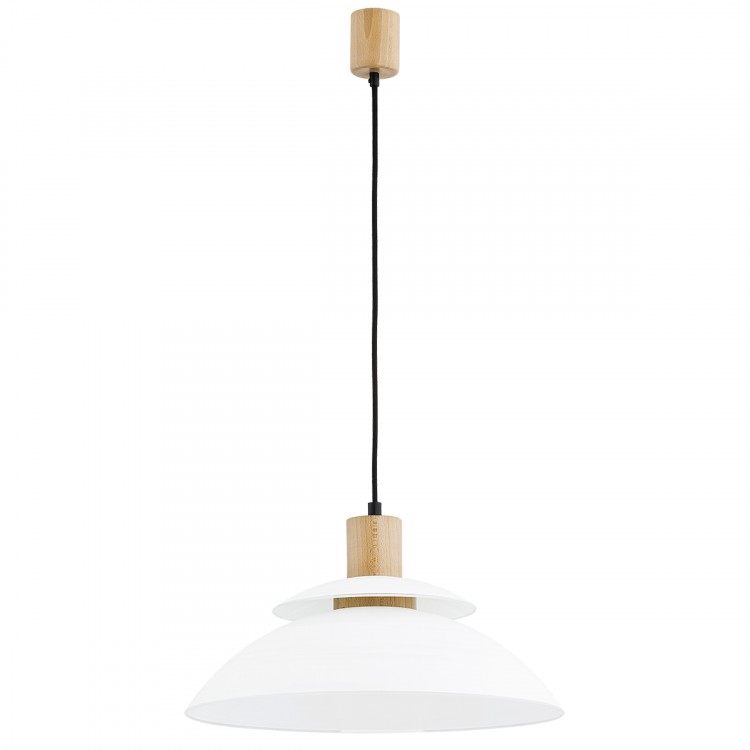 TROPIC DREWNIANA 1xE27 Alfa Lampa Wisząca 60356