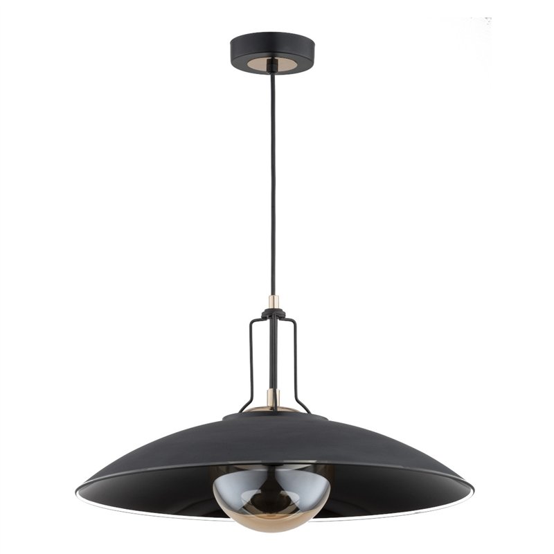 AURUS CZARNA 1xE14 Alfa Lampa Wisząca AURUS CZARNA 1xE14 Alfa Lampa Wisząca