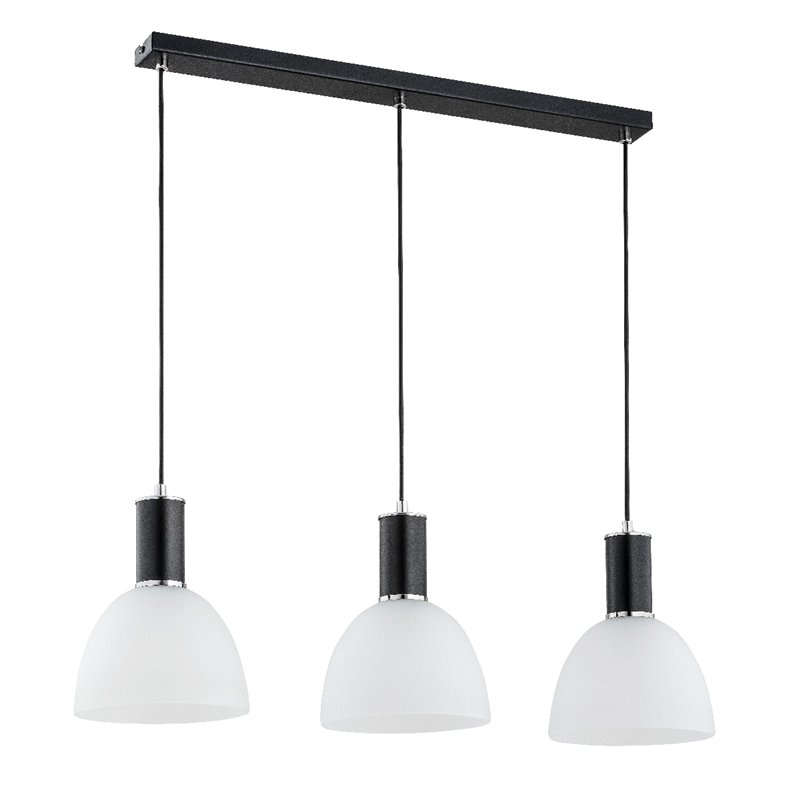 DANA CZARNO-BIAŁA 3xE27 Alfa Lampa Wisząca DANA CZARNO-BIAŁA 3xE27 Alfa Lampa Wisząca